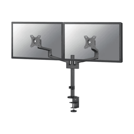 Neomounts Desk Mount | DS60-425BL2 Monitor Arm | Adjustable Height, Rotate, Tilt, Swivel | 17-27 " | Maximum weight (capacity) 8 kg | Black