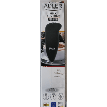 SALE OUT. Adler Milk Frother | AD 4491 | Milk frother | Black | DAMAGED PACKAGING