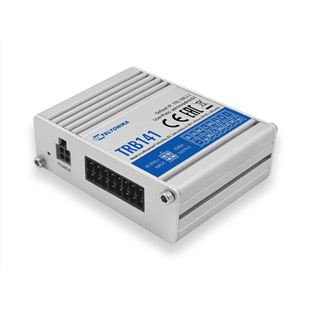 LTE Gateway: No WiFi, 4G, Input/Output, Micro USB | Teltonika | LTE Gateway | TRB141 | No Wi-Fi | Ethernet LAN (RJ-45) ports 0 | Mesh Support No | MU-MiMO No | 2G/3G/4G | Antenna type 1 x SMA for LTE | 1 x Virtual net...