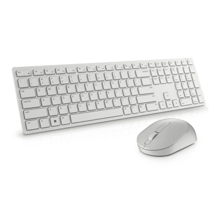 Dell | Keyboard and Mouse | KM5221W Pro | Keyboard and Mouse Set | Wireless | Mouse included | US | White