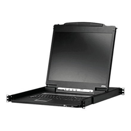 Aten | Lightweight PS/2-USB VGA 19" LCD Console with USB Peripheral | CL3000N | 1280 x 1024 at 75Hz