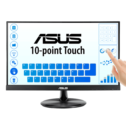Asus | VT229H | 21.5 " | IPS | 16:9 | 60 Hz | 5 ms | 1920 x 1080 pixels | 250 cd/m² | HDMI ports quantity 1