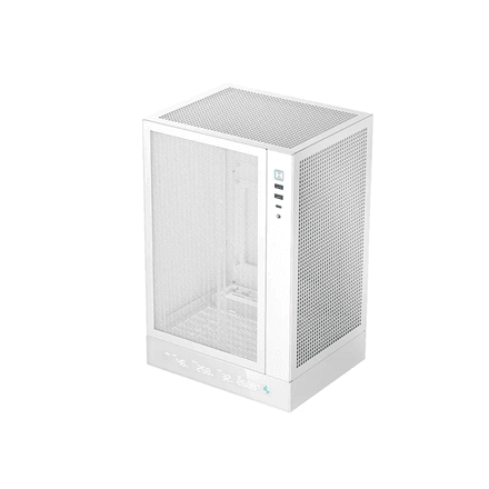 Deepcool PC Gaming Case | CH170 DIGITAL | White | Mini ITX | ATX PS2