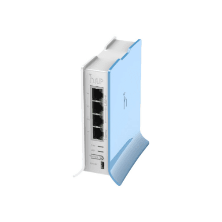 MikroTik | Access Point | RB941-2nD-TC hAP Lite | 802.11n | 10/100 Mbit/s | Ethernet LAN (RJ-45) ports 4 | MU-MiMO Yes | 12 month(s)