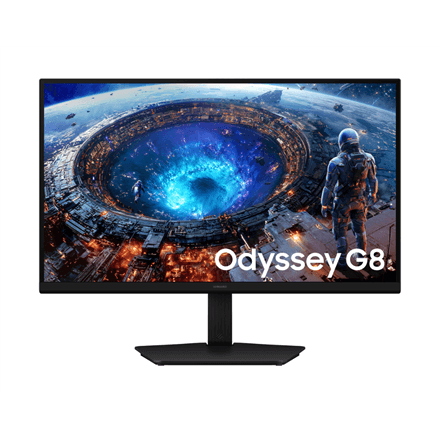 Samsung | Odyssey G8 LS27HG806EFXEN | 27 " | IPS | QHD | 16:9 | 360 Hz | 1 ms | 5120 x 2880 pixels | 350 cd/m² | HDMI ports quantity 2 | Black