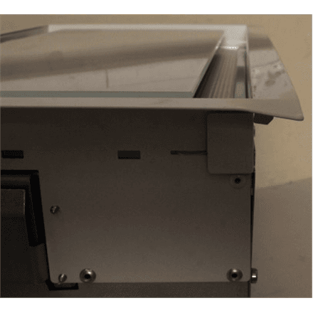 SALE OUT. CATA | Hood | GC DUAL A 45 XGWH | Canopy | Energy efficiency class A | Width 45 cm | 820 m³/h | Touch control | LED | White glass | DENT ON FRAME CORNER, MISSING 1UNIT COOKER HOOD BRACKET