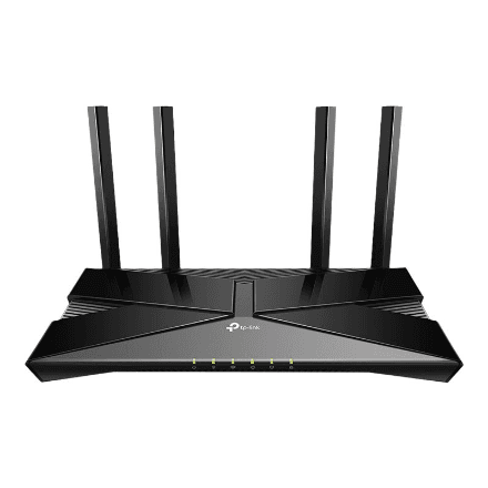 TP-LINK | AX1800 Dual Band Wi-Fi 6 Router | EX220 | 802.11ax | 10/100/1000 Mbit/s | Ethernet LAN (RJ-45) ports 4 | Mesh Support Yes | MU-MiMO Yes | No mobile broadband | Antenna type External