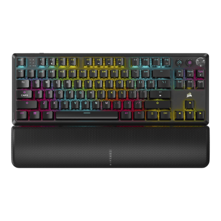 Corsair | Tenkeyless Mechanical Gaming Keyboard | K70 CORE TKL | Gaming Keyboard | Wireless | Wireless connection | NA | MLX RED Switch | Black