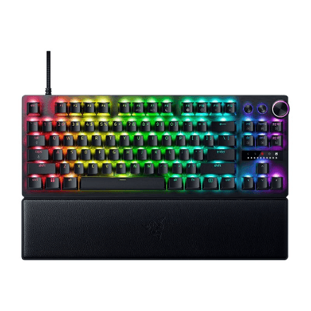 Razer | Huntsman V3 Pro Tenkeyless | RZ03-04980100-R3M1 | Gaming Keyboard | Wired | US | Analog Optical | Black