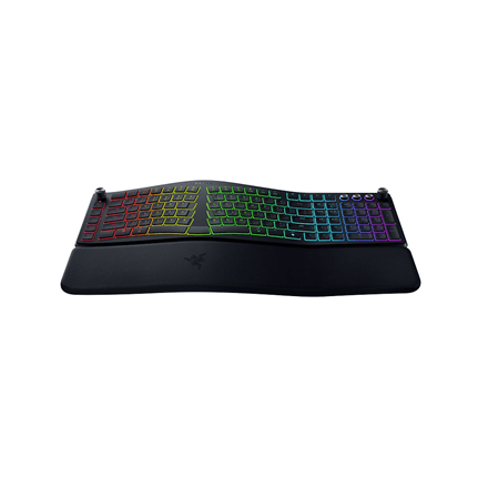 Razer Pro Type Ergo | Keyboard | Wireless | US | Bluetooth | Scissor-switch membrane