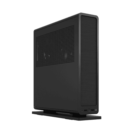 Fractal Design Ridge Black mITX | Fractal Design | Ridge | FD-C-RID1N-01 | Side window | Black | Mini ITX | SFX, SFX-L