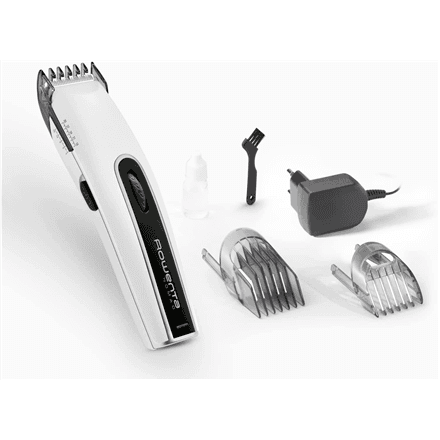 Rowenta | Hair Clipper | TN1400F0 | Cordless | Number of length steps 19 | White/Black