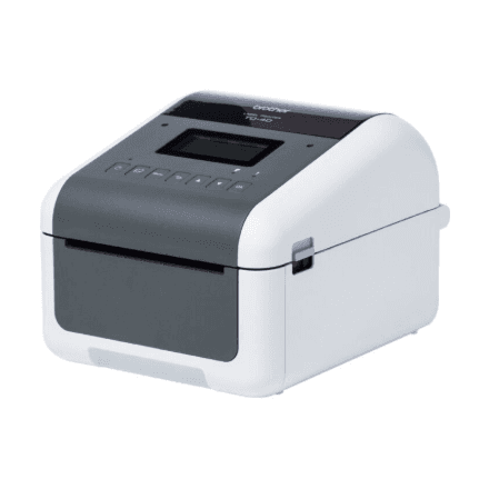 Brother TD-4455DNWB 4-inch Desktop Label Printer 203DPI, USB-C/LAN/BT/Wi-Fi | Brother