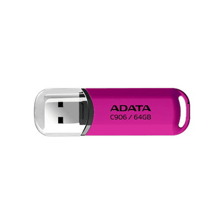 ADATA | USB Flash Drive | C906 | 64 GB | USB Type-A | Pink