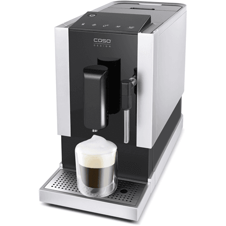 Caso | Coffee Machine | Café Crema One | Pump pressure 19 bar | Built-in milk frother | Automatic | 1350 W | Black