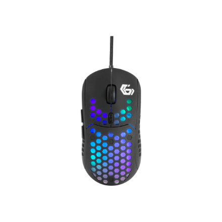 Gembird | USB Gaming RGB Backlighted Mouse | MUSG-RAGNAR-RX400 | Gaming Mouse | Wired | Black