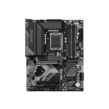 Gigabyte | B760 GAMING X DDR4 1.0 M/B | Processor family Intel | Processor socket LGA1700 | DDR4 DIMM | Memory slots 4 | Supported hard disk drive interfaces SATA, M.2 | Number of SATA connectors 4 | Chipset Intel B76...