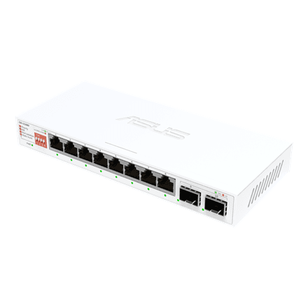Asus | QG-U1080 | 8-Port 2.5G and 2-Port 10G SFP+ Switch | Unmanaged | Desktop | SFP+ ports quantity 2 x 10G SFP+ ports