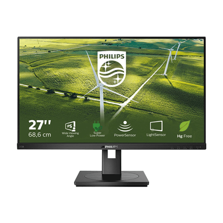Philips | 272B1G/00 | 27 " | IPS | 16:9 | 75 Hz | 4 ms | 1920 x 1080 pixels | 250 cd/m² | HDMI ports quantity 1 | Black