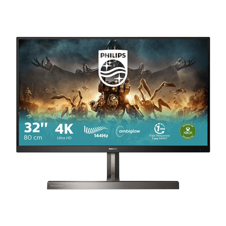 Philips | 329M1RV/00 | 31.5 " | IPS | HDR | 16:9 | 144 Hz | 1 ms | 3840 x 2160 pixels | 500 cd/m² | HDMI ports quantity 3 | Black | Warranty 24 month(s)