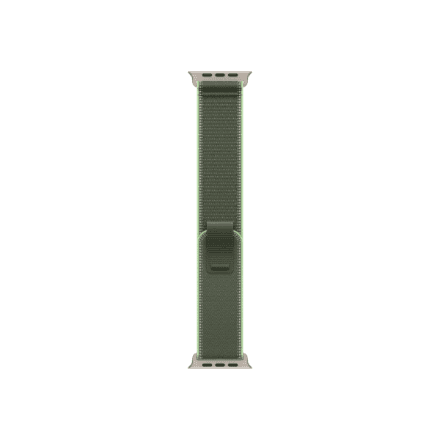 Apple 49mm Green/Neon Trail Loop - S/M - Natural Titanium Finish | Apple