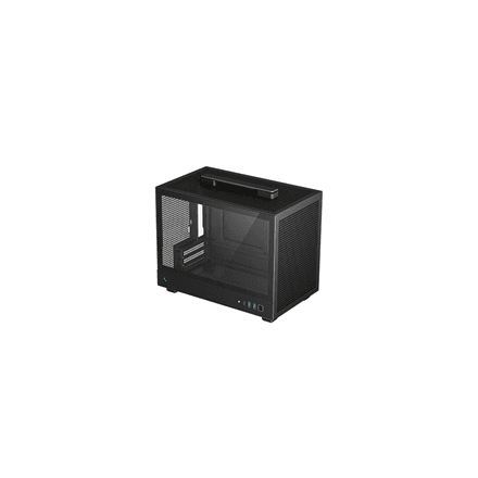 Deepcool Ultra-portable Case | CH160 | Black | Mini-ITX | ATX PS2