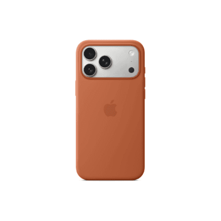 Apple iPhone 17 Pro Max Silicone Case with MagSafe – Terra Cotta | Apple