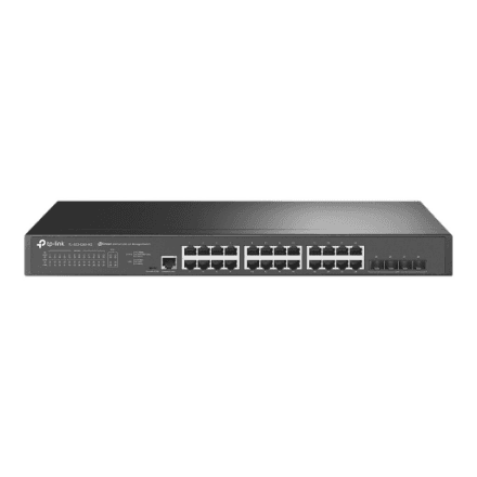 TP-LINK TL-SG3428X-M2 JetStream 24-Port 2.5GBASE-T L2+ Managed Switch with 4 10GE SFP+ Slots | TP-LINK | JetStream L2+ Managed Switch | TL-SG3428X-M2 | Managed L2+ | Rack Mountable | SFP+ ports quantity 4