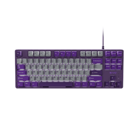 Fury | Kanabo K2 | Gaming Keyboard | Wired | US | Linear | Gray/Purple