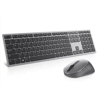 Dell | Premier Multi-Device Keyboard and Mouse | KM7321W | Keyboard and Mouse Set | Wireless | Batteries included | Wireless connection | US | Titan grey