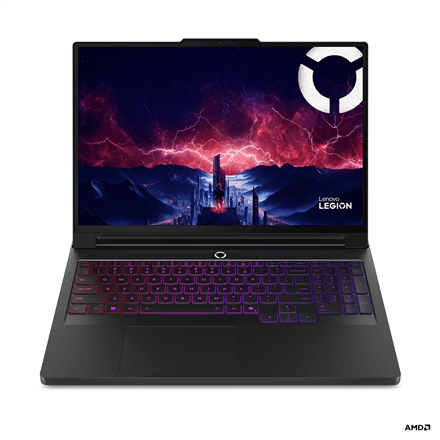 Lenovo Legion Pro 7 16AFR10H | Eclipse Black | 16 " | OLED | WQXGA | 2560 x 1600 pixels | Glossy | AMD Ryzen 9 | 9955HX | 32 GB | SO-DIMM DDR5 | Solid-state drive capacity 1000 GB | NVIDIA GeForce RTX 5070 Ti | GDDR7...