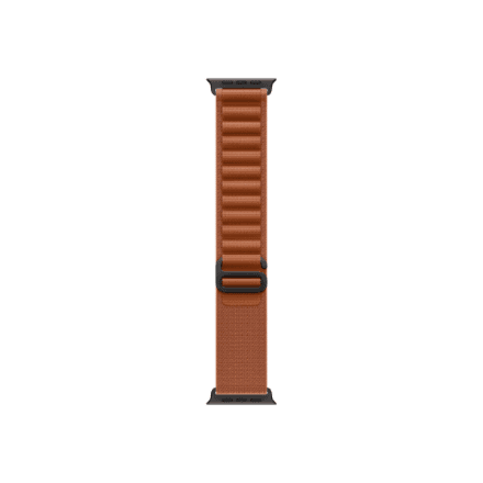 Apple 49mm Terra Cotta Alpine Loop - Medium - Black Titanium Finish | Apple