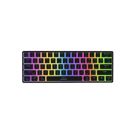 Genesis | THOR 660 G2 | Gaming Keyboard | Wireless/Wired | US | Linear | Black | RGB