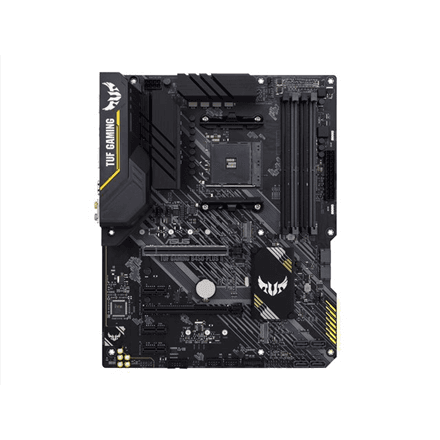 Asus | TUF GAMING B450-PLUS II | Processor family AMD | Processor socket AM4 | DDR4 | Memory slots 4 | Number of SATA connectors 6 x SATA-600 (RAID) | Chipset AMD B | ATX