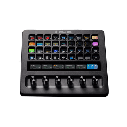 Elgato Stream Deck+ XL | Multi-touch controller | Black