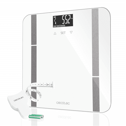 Cecotec | Smart Bathroom Scale | Surface Precision 9400 Full Healthy | Maximum weight (capacity) 180 kg | Accuracy 100 g | White