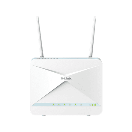 D-Link | AX1500 4G CAT6 Smart Router | G416/E | 802.11ax | 300+1201 Mbit/s | 10/100/1000 Mbit/s | Ethernet LAN (RJ-45) ports 3 | Mesh Support Yes | MU-MiMO Yes | No mobile broadband | Antenna type External