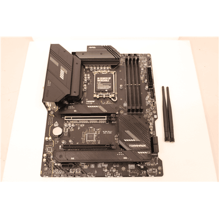 SALE OUT. MSI MAG B760 TOMAHAWK WIFI | Processor family Intel | Processor socket LGA1700 | DDR5 | Supported hard disk drive interfaces SATA, M.2 | Number of SATA connectors 4 | REFURBISHED, WITHOUT ORIGINAL PACKAGING...