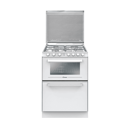 Candy | Oven | TRIO4GWNT/1 | 40 L | Gas | Manual | Knobs | Convection | Height 87.5 cm | Width 60 cm | White