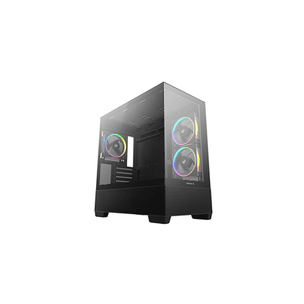 Deepcool Case | CG380 3F | Black | Micro ATX