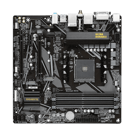 Gigabyte | B550M DS3H AC 1.0/1.1/1.2/1.3/1.5 M/B | Processor family AMD | Processor socket AM4 | DDR4 DIMM | Memory slots 4 | Supported hard disk drive interfaces SATA, M.2 | Number of SATA connectors 4 | Chipset AMD...