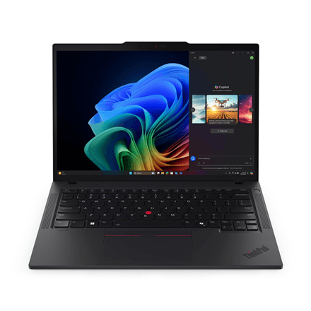 Lenovo ThinkPad T14 G6 Intel | Black | 14 " | IPS | WUXGA | 1920 x 1200 pixels | Anti-glare | Intel Core Ultra 5 | 228V | 32 GB | Soldered LPDDR5x | Solid-state drive capacity 512 GB | Intel Arc Graphics 130V | Window...