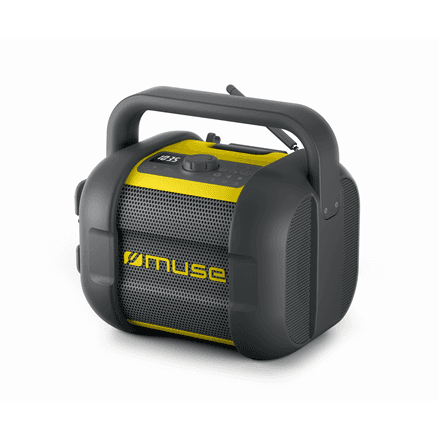 Muse | Jobsite Radio | M-968 BTY | 40 W | Waterproof | Bluetooth | Wireless connection | Portable | NFC features | Black/Yellow