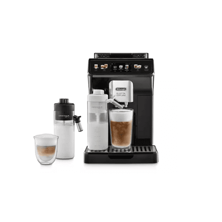 Delonghi | Coffee Maker | ECAM450.55.G Eletta Explore | Pump pressure 19 bar | Built-in milk frother | Automatic | 1450 W | Grey