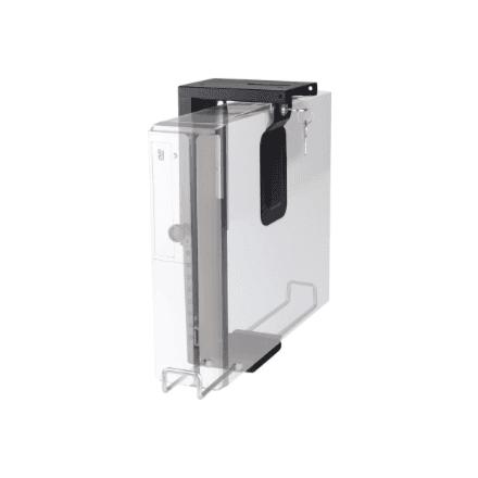 Neomounts CPU-D075BLACK/LK CPU holder | Adjustable Height | Maximum weight (capacity) 10 kg | Black