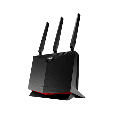 Asus | LTE Modem Router | 4G-AC86U Wireless-AC2600 | 802.11ac | 800+1733 Mbit/s | 10/100/1000 Mbit/s | Ethernet LAN (RJ-45) ports 4 | Mesh Support No | MU-MiMO Yes | 3G/4G via optional USB adapter | Antenna type Dual-...
