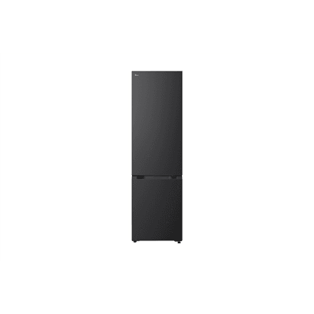 LG Refrigerator | GBBS322CEV | Energy efficiency class C | Free standing | Combi | Height 203 cm | Fridge net capacity 262 L | Freezer net capacity 113 L | Display | 34 dB | Black