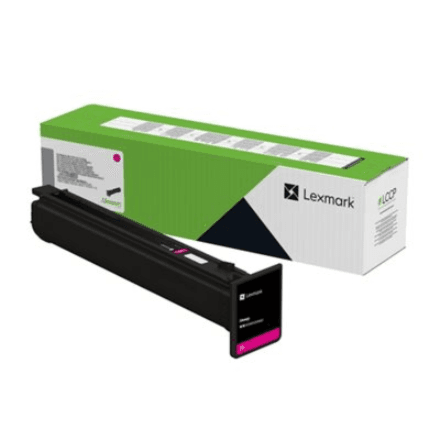 Lexmark 77L2HM0 Magenta High Capacity Return Programme Toner Cartridge (46.9K Pages) for Lexmark CS963, CX961, CX962, CX963 Printers | Lexmark