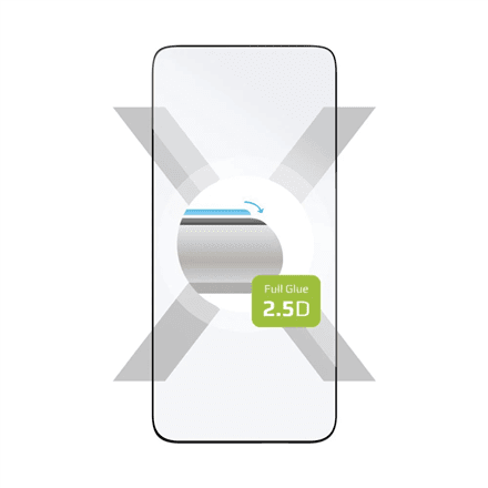 Fixed Screen Protector | Samsung | Galaxy S24+/S25+ | Tempered Glass | Black | Full Cover 2.5D