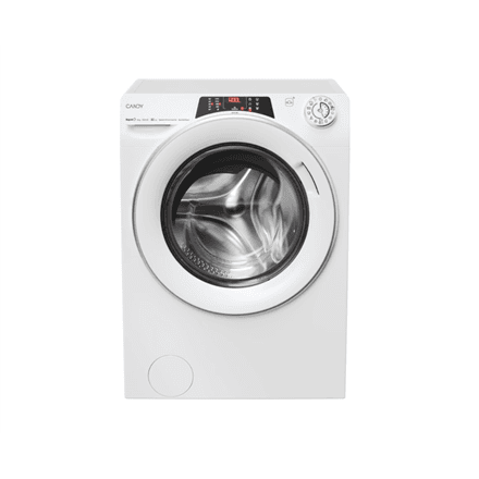 Candy | Washing Machine | RO 284DWMS7/1-S | Energy efficiency class A | Front loading | Washing capacity 8 kg | 1200 RPM | Depth 53 cm | Width 60 cm | Display | TFT | Steam function | Wi-Fi | White